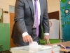 Heritage Party leader, presidential candidate Raffi Hovhannisyan votes in Armenian Presidential Elections 2013